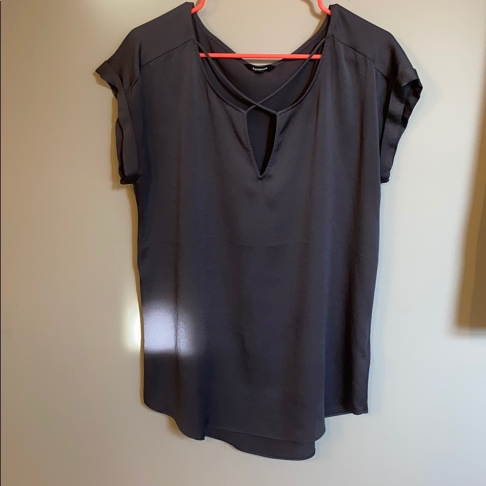 Women’s gray express top